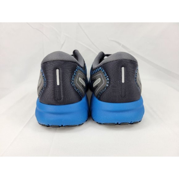 Brooks Ghost 14 Running Shoes Sneakers Mens Size 13 Black Blue Gray 1103691D056 - Picture 2 of 9